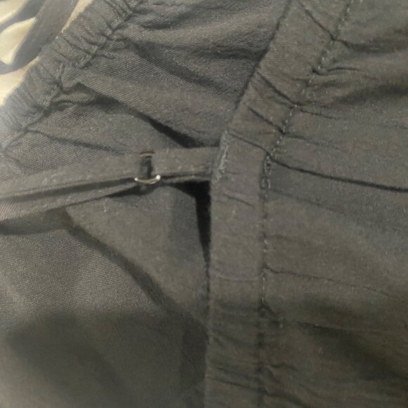 NEW‎ Cami Maxi Dress M Black Babydoll Stappy Casual Lounge Lightweight - Picture 10 of 16